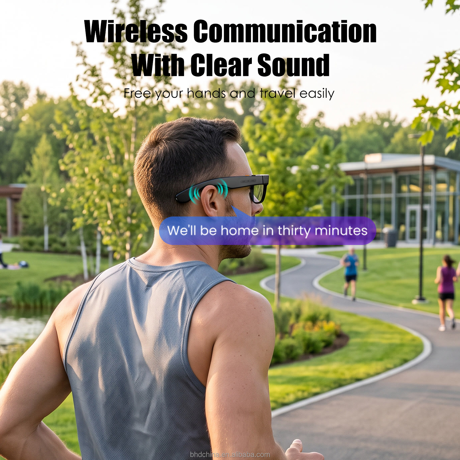 2026 Akıllı Yapay Zeka Gözlüğü,Kameralı Bluetooth Gözlük,Kablosuz Hd Görüntülü Telefon Görüşmeleri,Yapay Zeka Destekli Çeviri